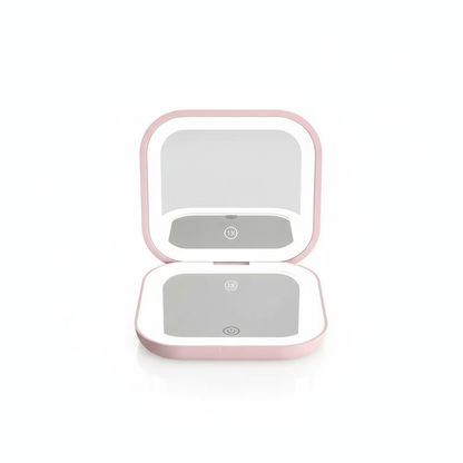 Miroir LED de Poche Rechargeable