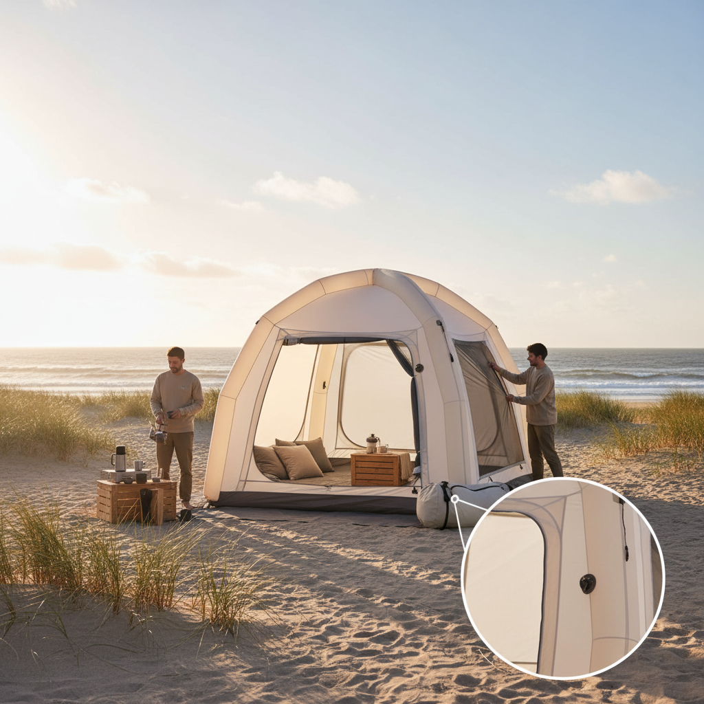 Tente Gonflable XL — Prête en 5 min