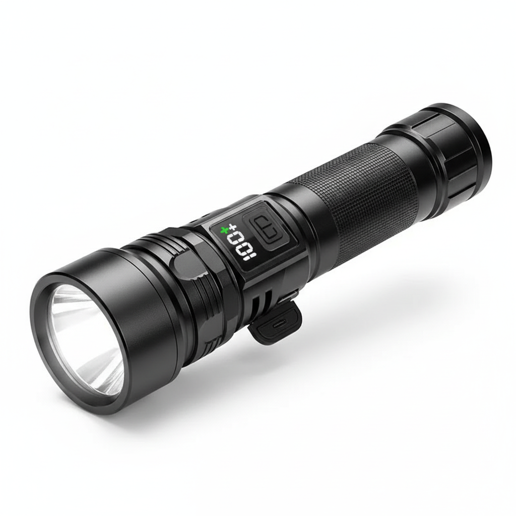 Torche LED 2000LM Rechargeable